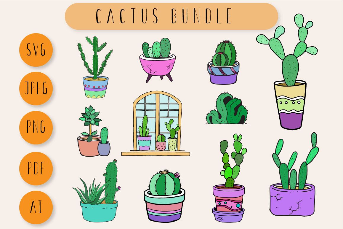 Cactus Bundle example image 1