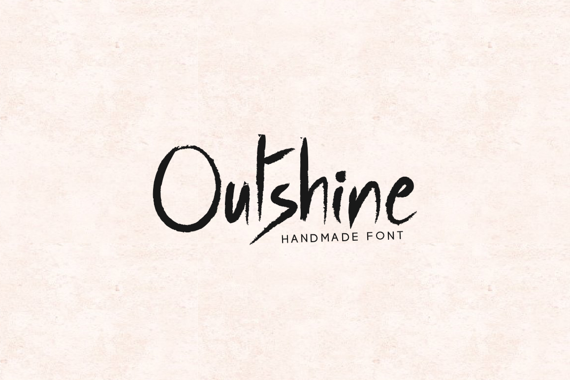 Outshine - Luxury / Handwritten Font example image 1