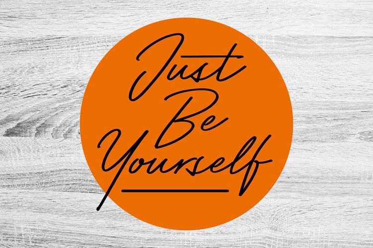 Just Be Yourself example image 1