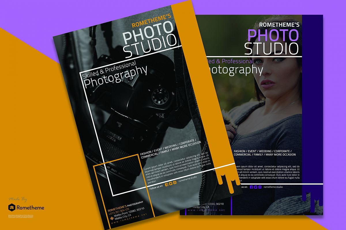 Photography Flyer vol. 01 example image 1