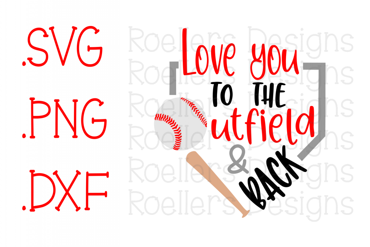 Download Love you to the outfield and back, Softball Svg, Baseball ...