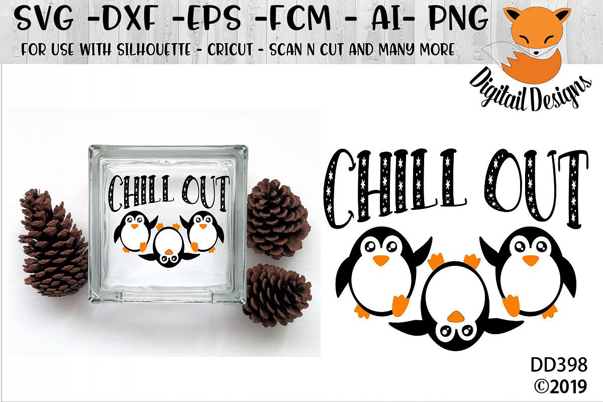 Download Free Chill Out Penguin Svg 118547 Cut Files Design Bundles PSD Mockup Template