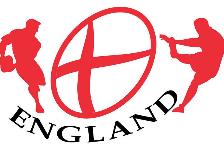 England Rugby player passing kicking ball example image 1