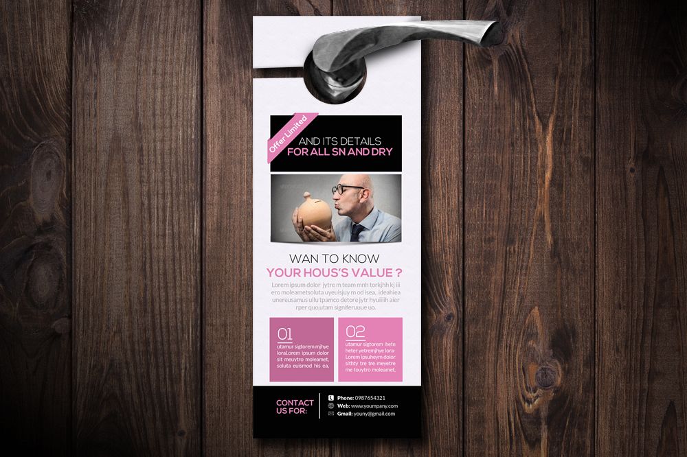 Business Door Hangers example image 1