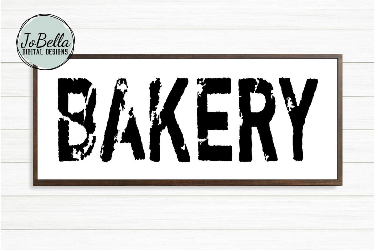 Download Bakery SVG, Sublimation & Printable Farmhouse Design (248227) | Cut Files | Design Bundles