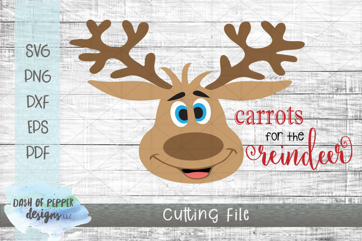 Carrots for the Reindeer SVG - A Christmas SVG example image 1