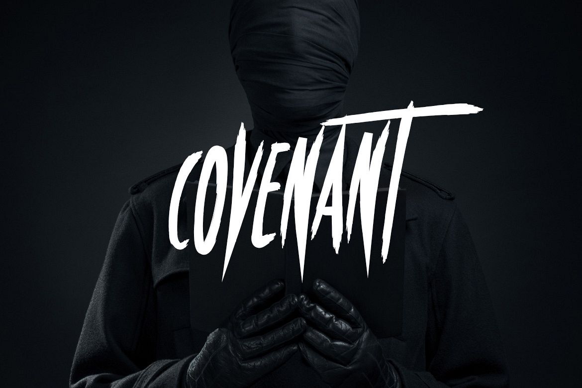 Covenant - Brush Font example image 1