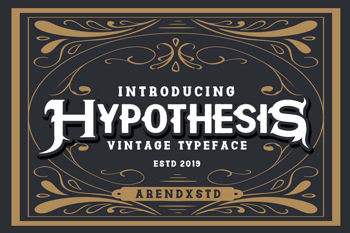 Hypothesis Typeface example image 1