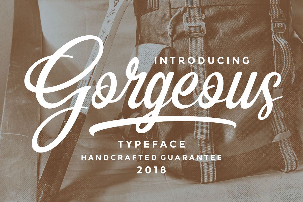 Gorgeous Script example image 1