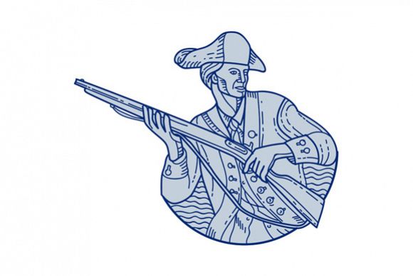 American Patriot Minuteman Rifle Mono Line example image 1