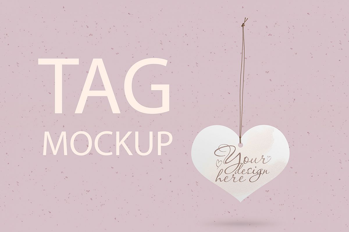 Label tag mockup example image 1