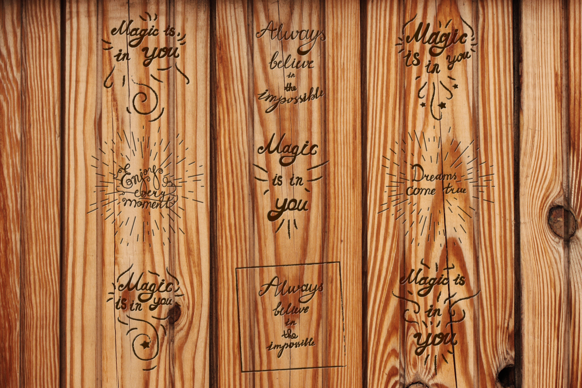 Inspiring Lettering Text example image 1