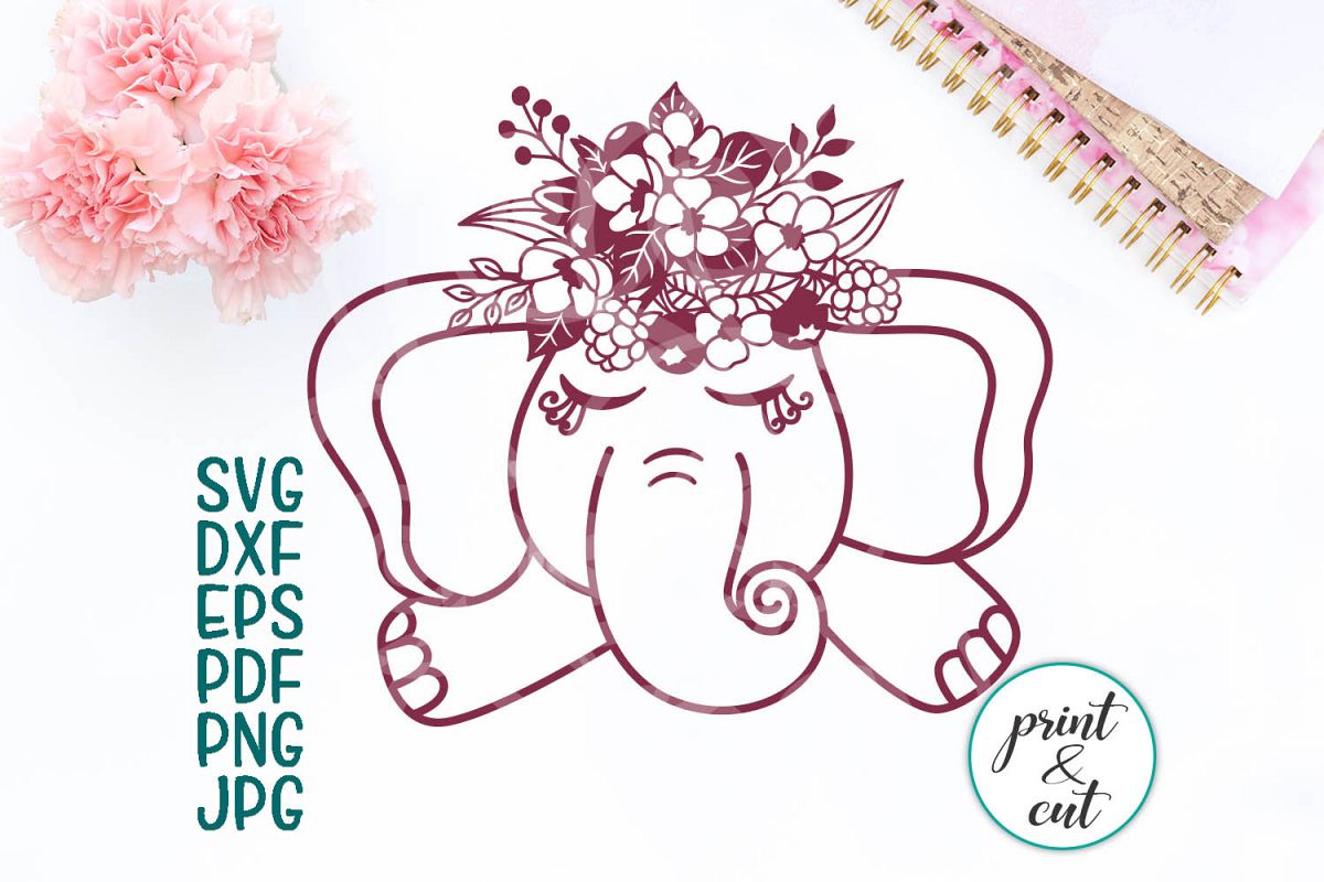 Free Free 190 Layered Baby Elephant Svg SVG PNG EPS DXF File