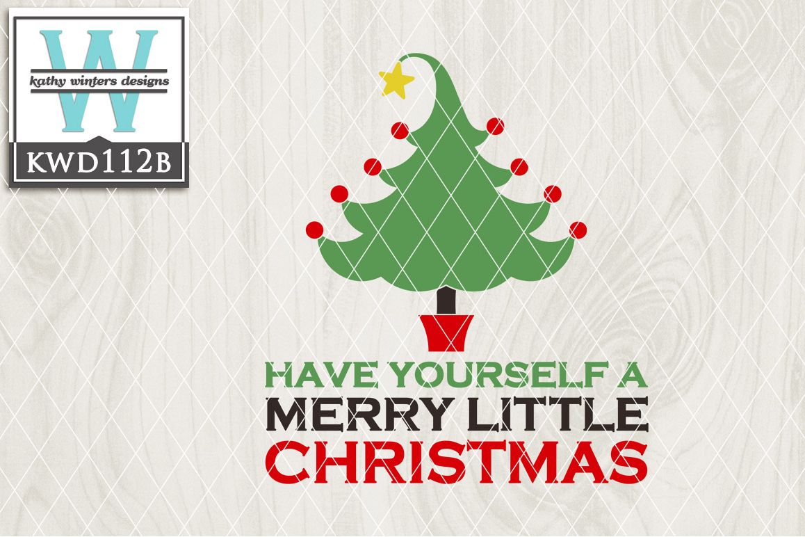 Christmas Cutting File KWD112B example image 1