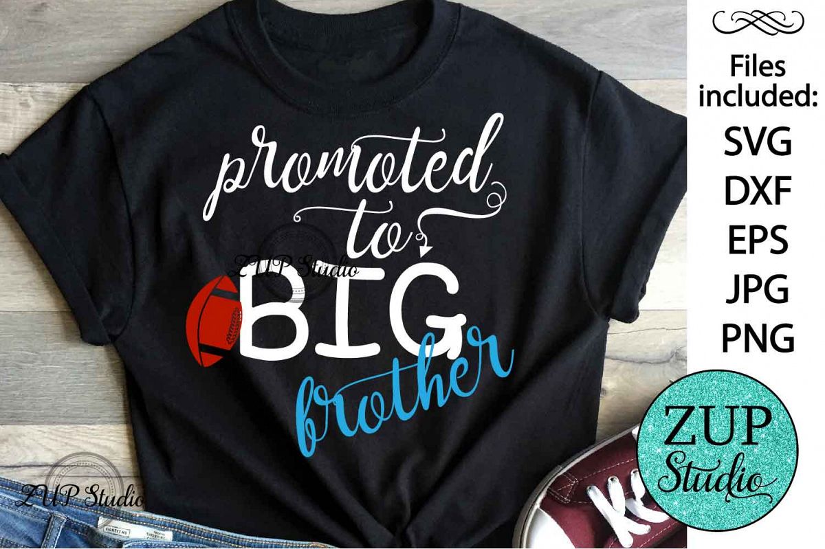 Promoted to big brother Digital Cutting files file 72 example image 1