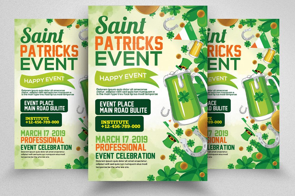 St. Patrick's Day Flyer example image 1