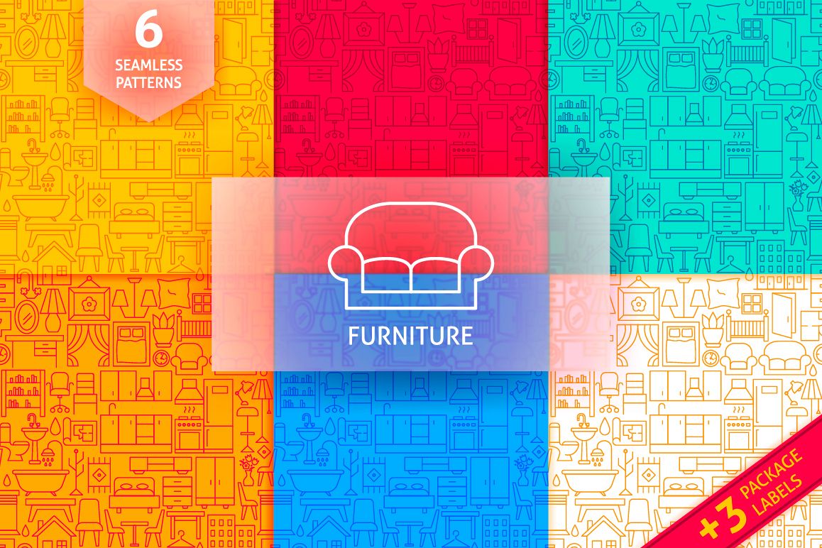 Furniture Line Tile Patterns example image 1