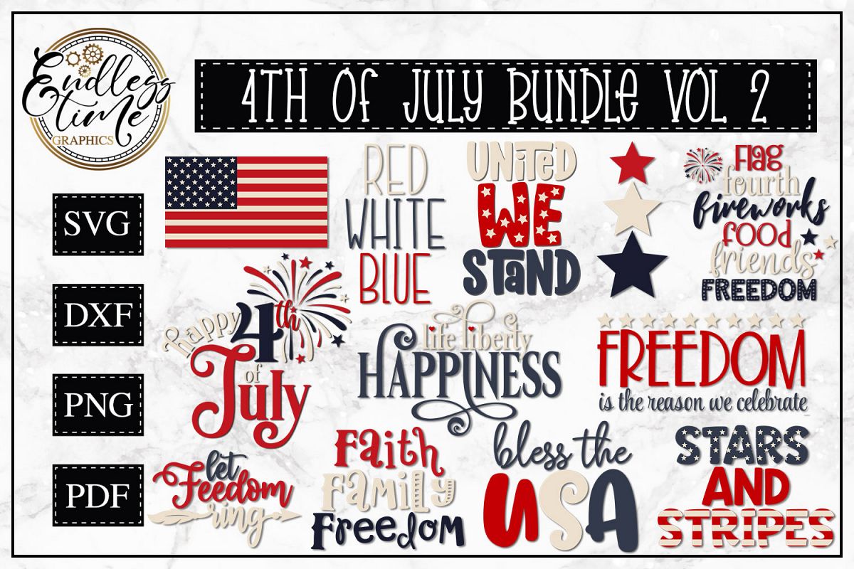 4th of July Bundle Volume 2 - A Patriotic Bundle example image 1