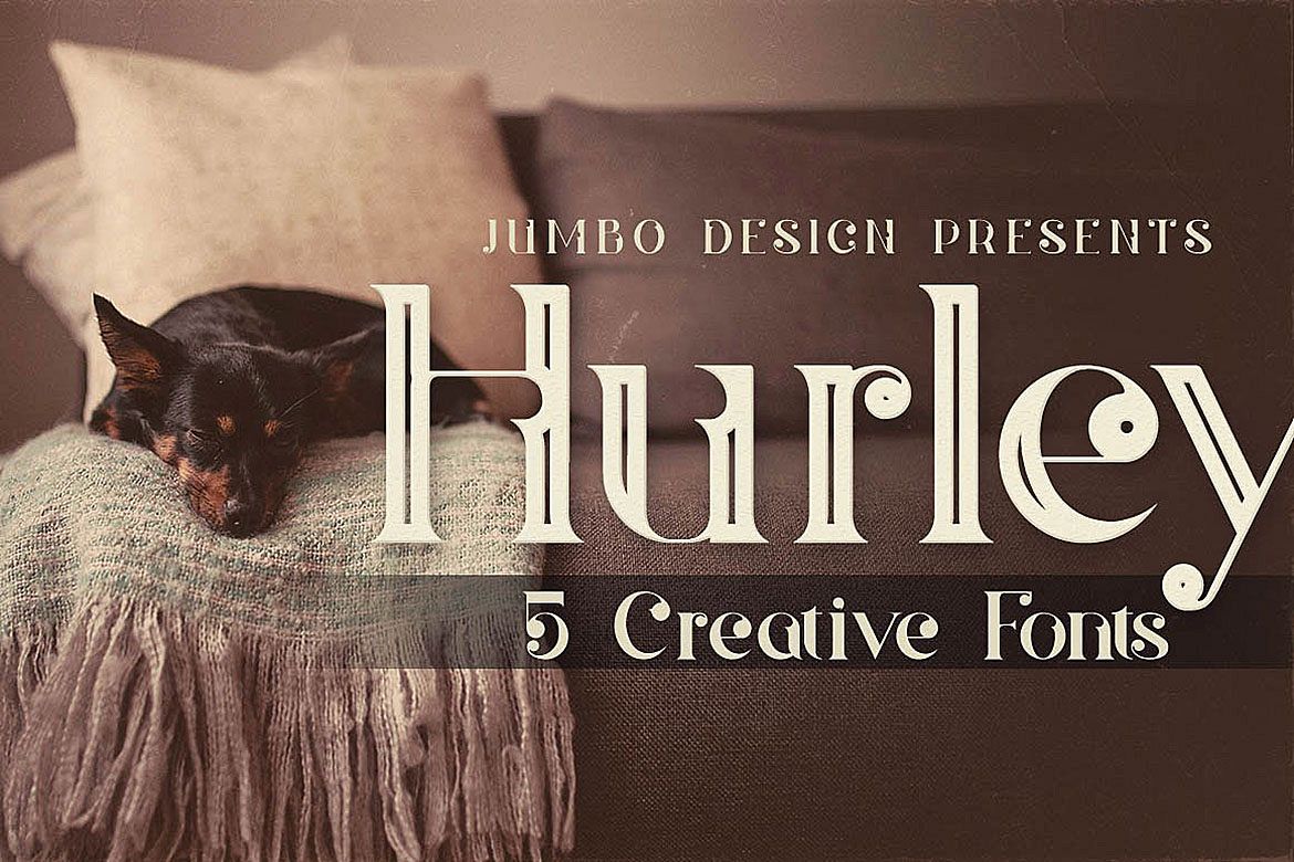 Free Hurley Vintage Style Script Fonts