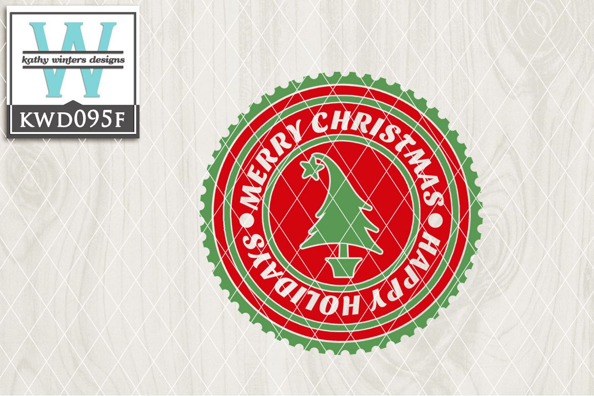 Christmas Cutting File KWD095F example image 1