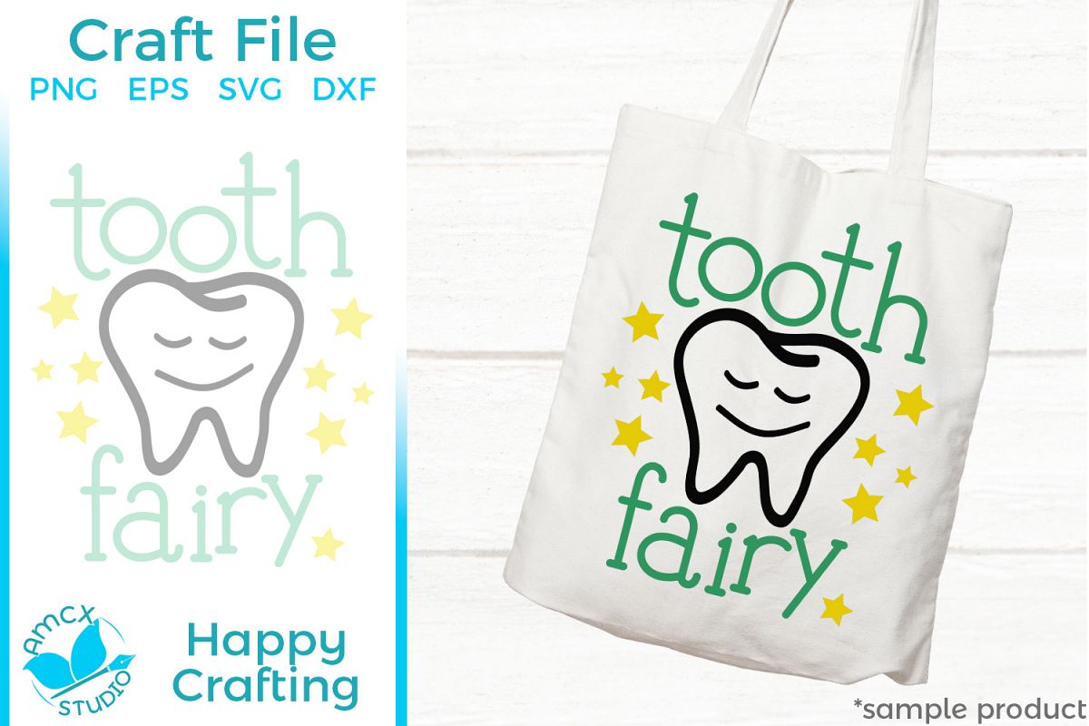 Tooth Fairy - Small bag SVG file (217434) | SVGs | Design Bundles