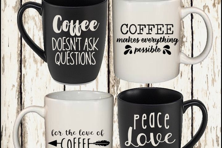 Download Peace Love Coffee SVG Mini Bundle