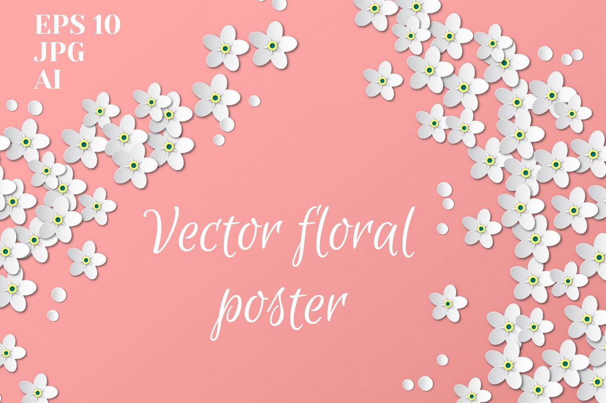 Forget-me-not posters example image 1
