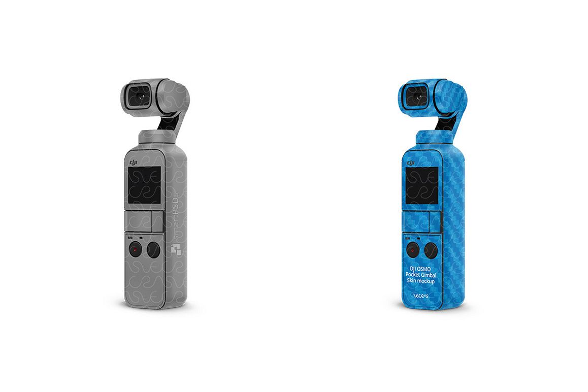 DJI Osmo Pocket Gimbal 2019 Vinyl Skin Design Template example image 1