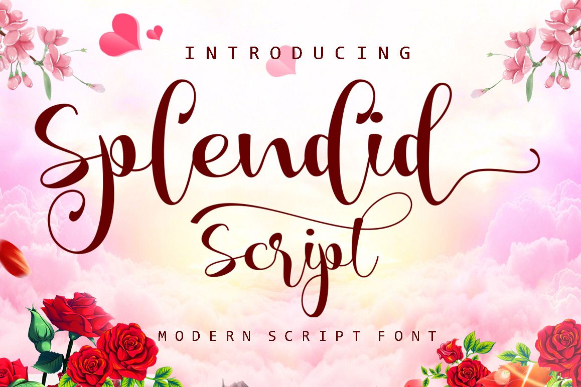 Splendid Script example image 1