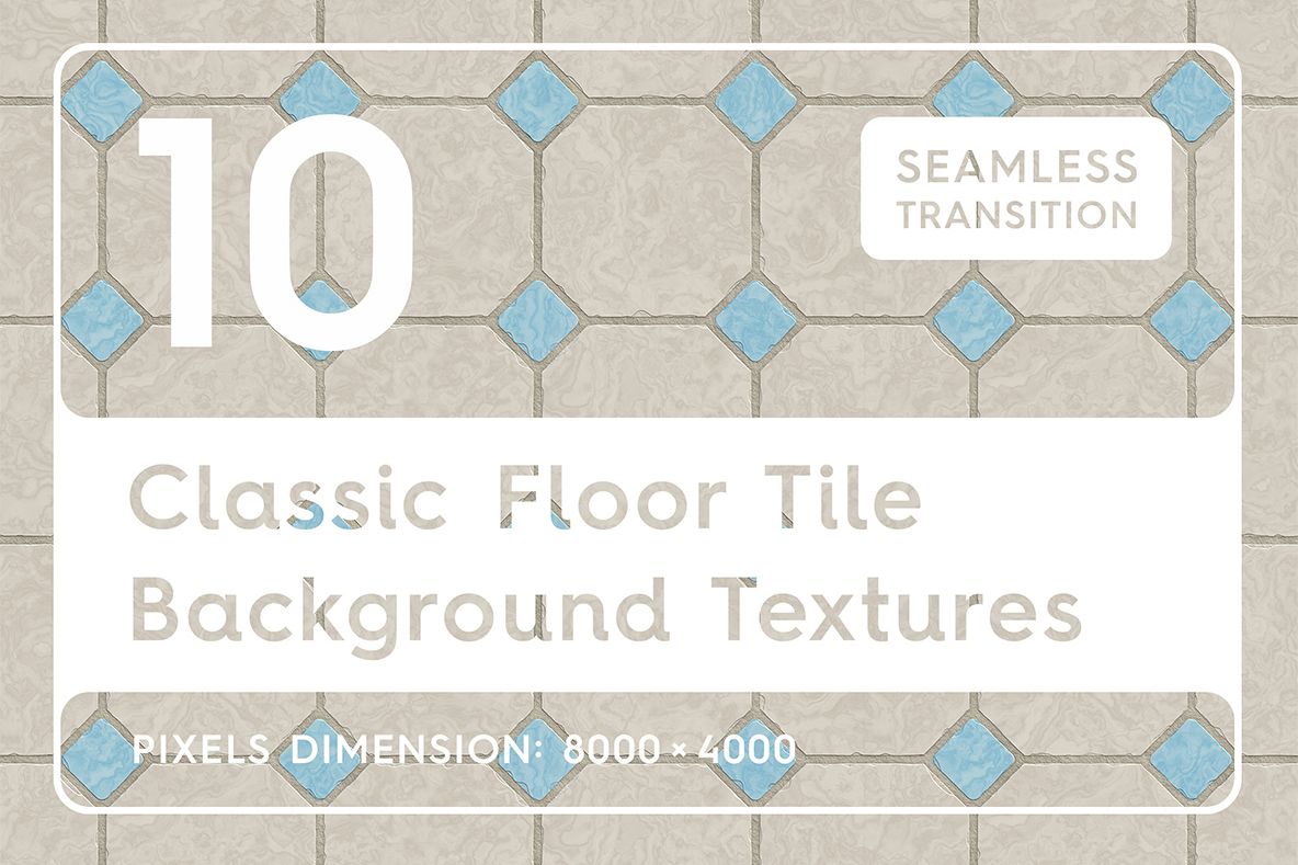 10 Classic Floor Tile Textures example image 1