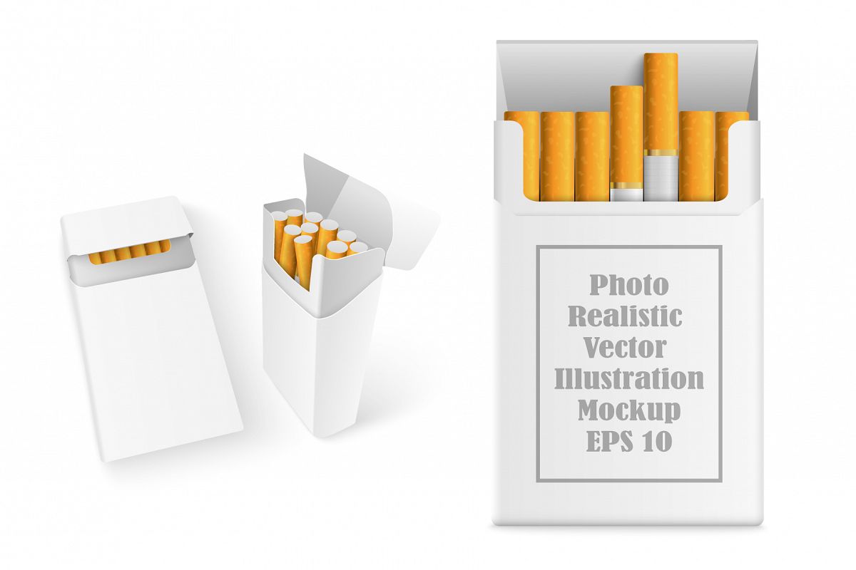Realistic Cigarette Mockup example image 1