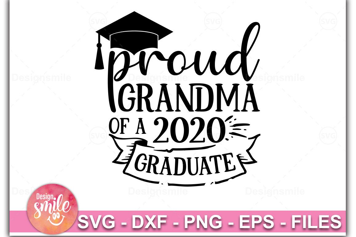 Proud Grandma Of A 2020 Graduate SVG |Graduation Svg example image 1