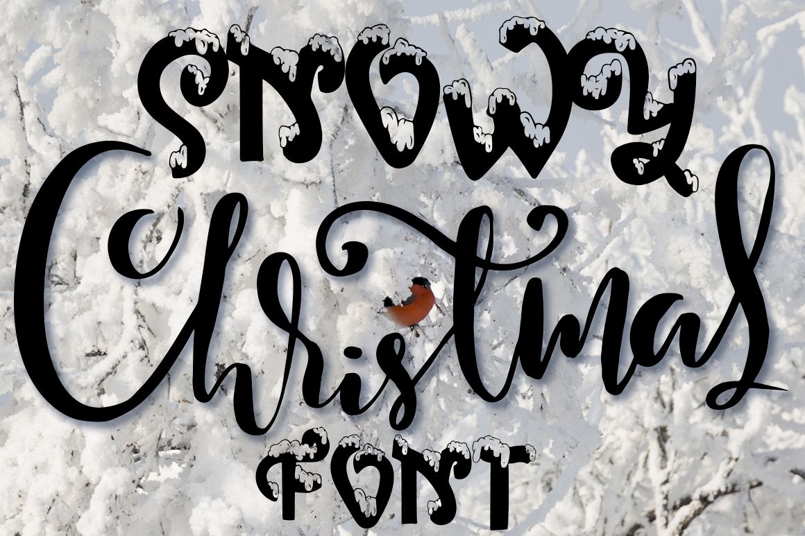 snow flake fonts