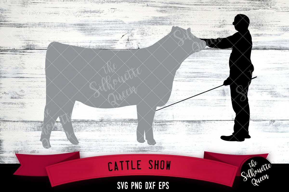 Cattle Show svg file, livestock show svg cut file example image 1