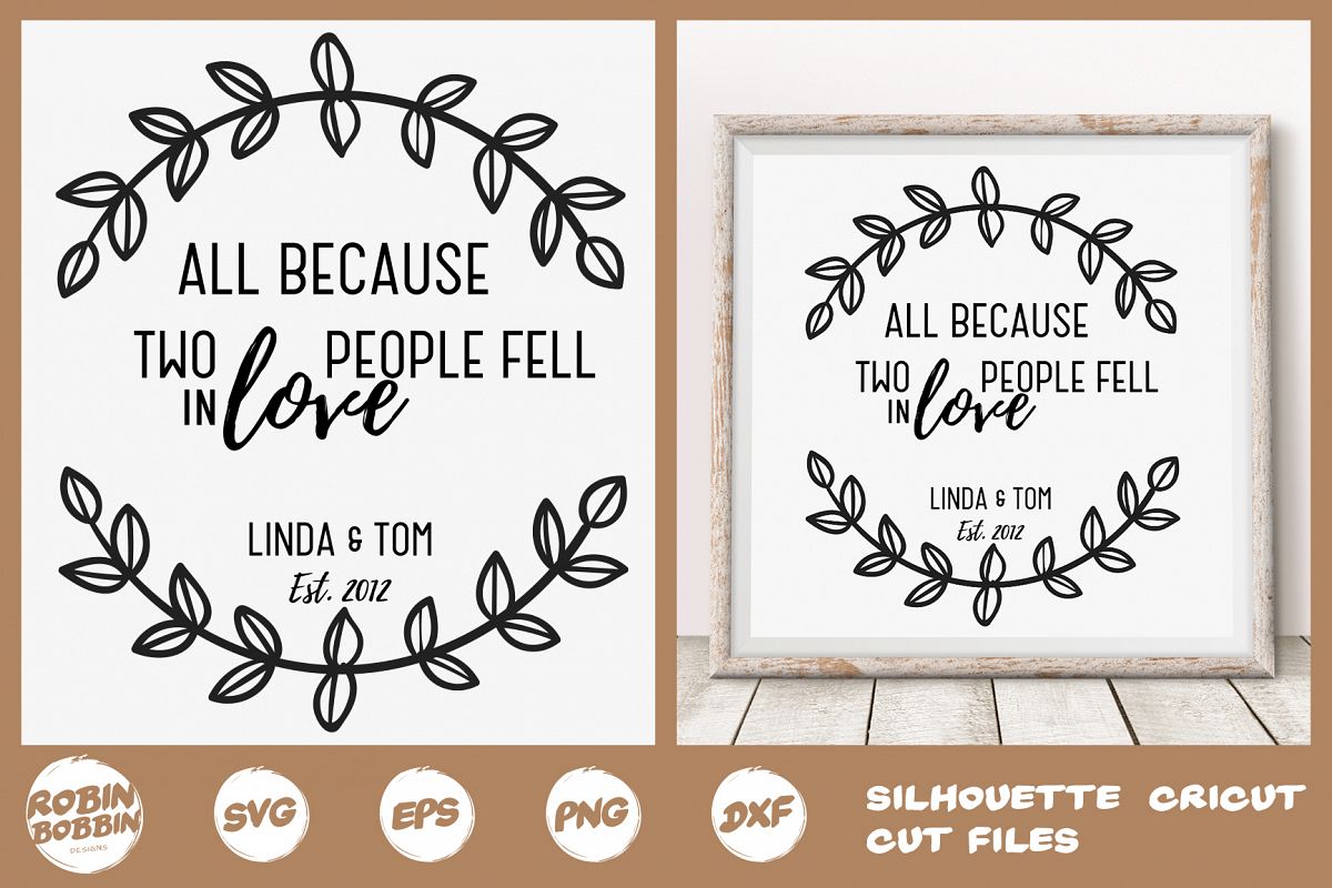 Family SVG, Newlyweds SVG, In Love svg, Personalized Family example image 1