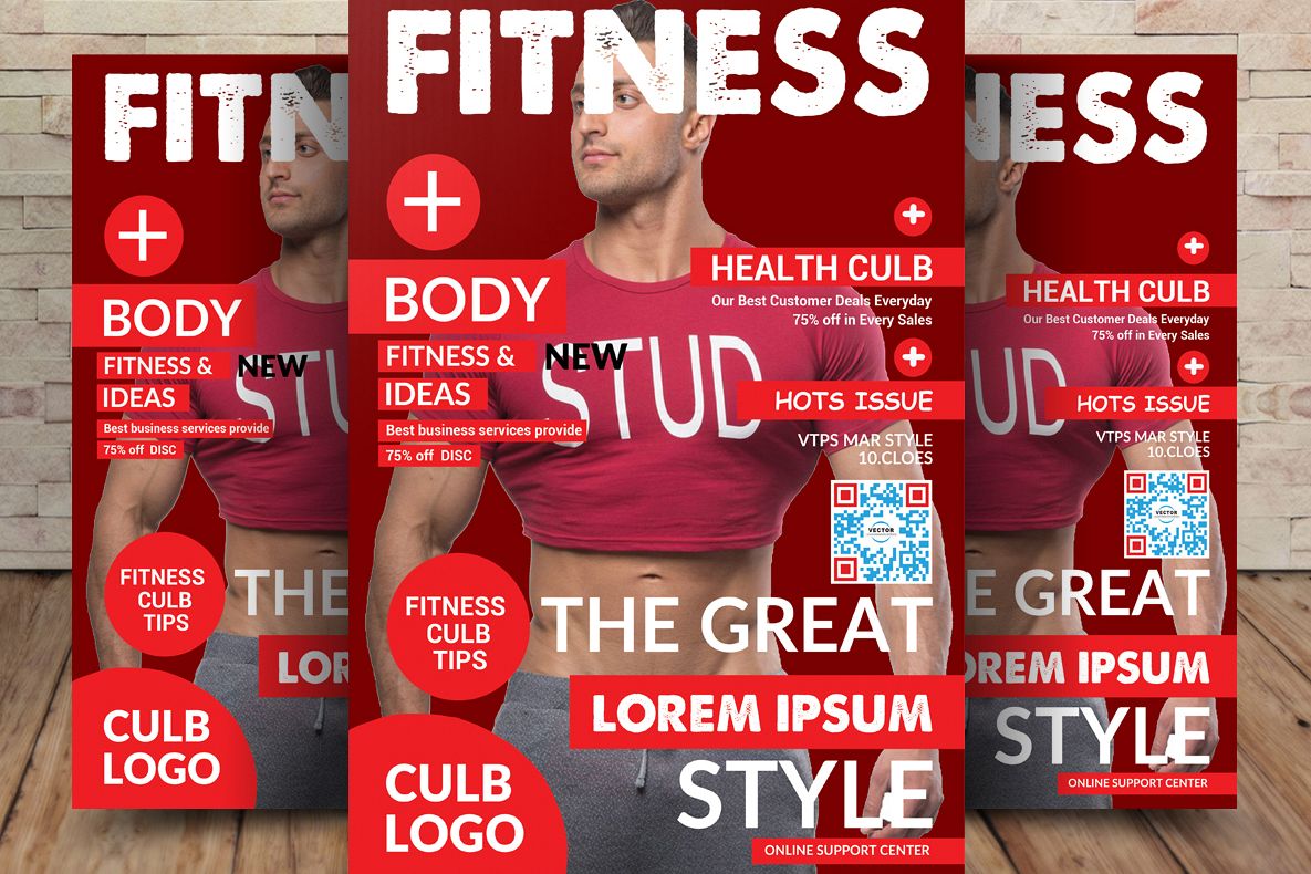 Fitness Flyer Template example image 1