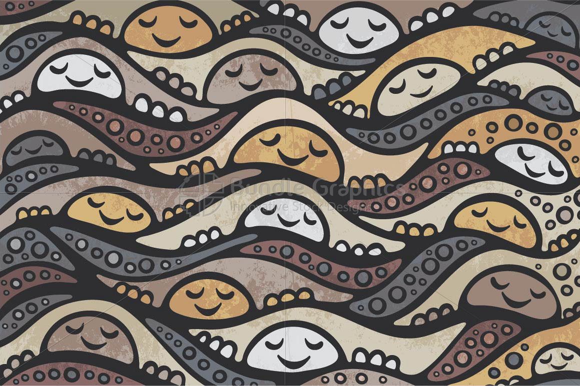 Funny Creatures - Illustrative Background example image 1
