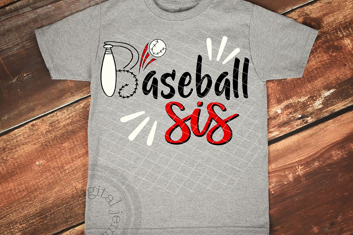 Download Baseball Sister SVG file, Baseball Sister shirt adult ...