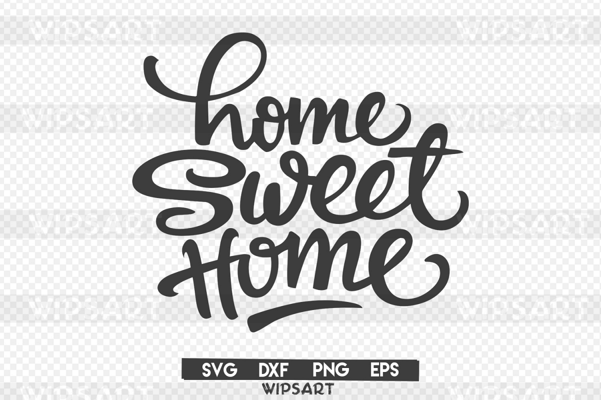 Free Free 283 Silhouette Home Sweet Home Svg Free SVG PNG EPS DXF File