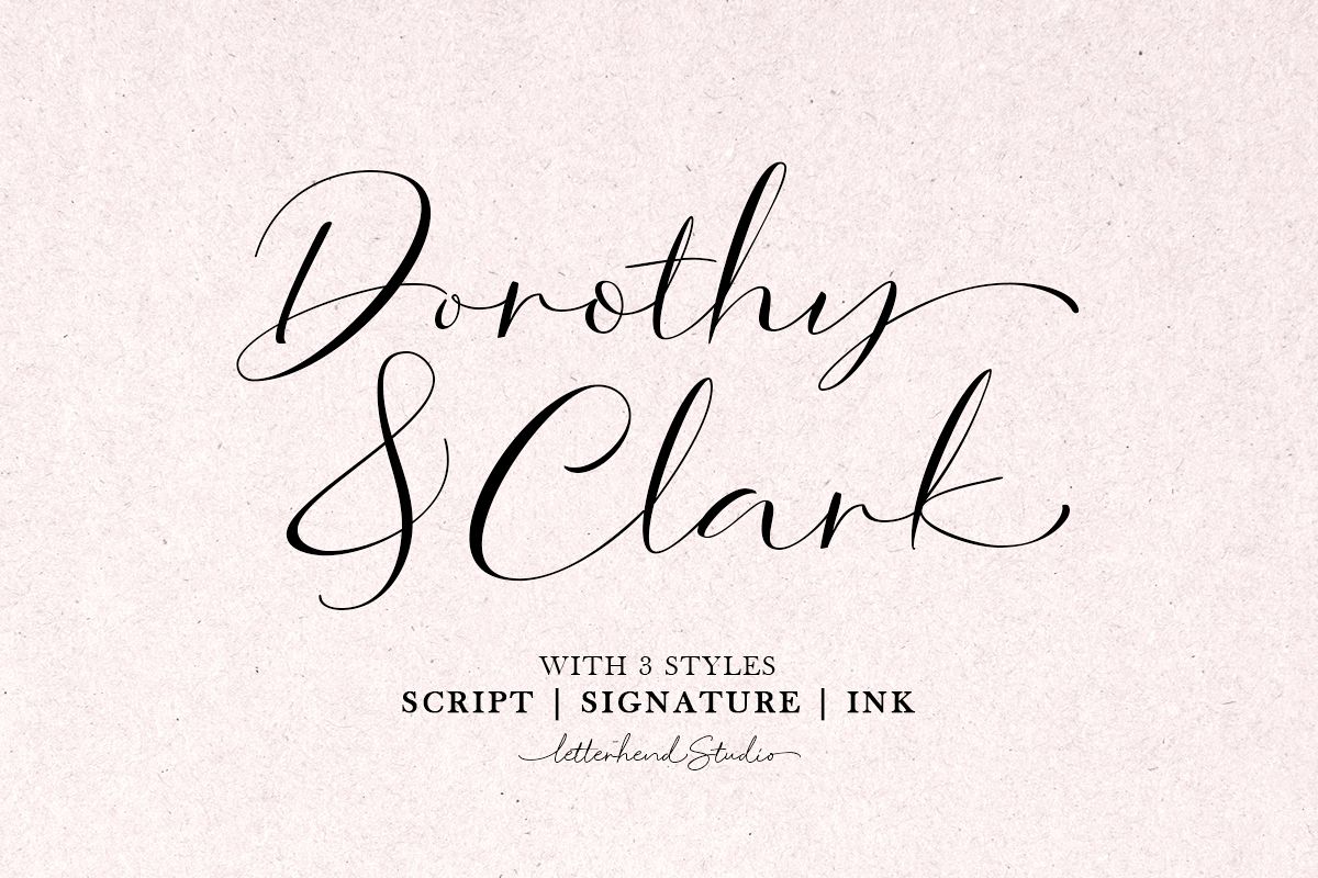 Dorothy Clark Script example image 1