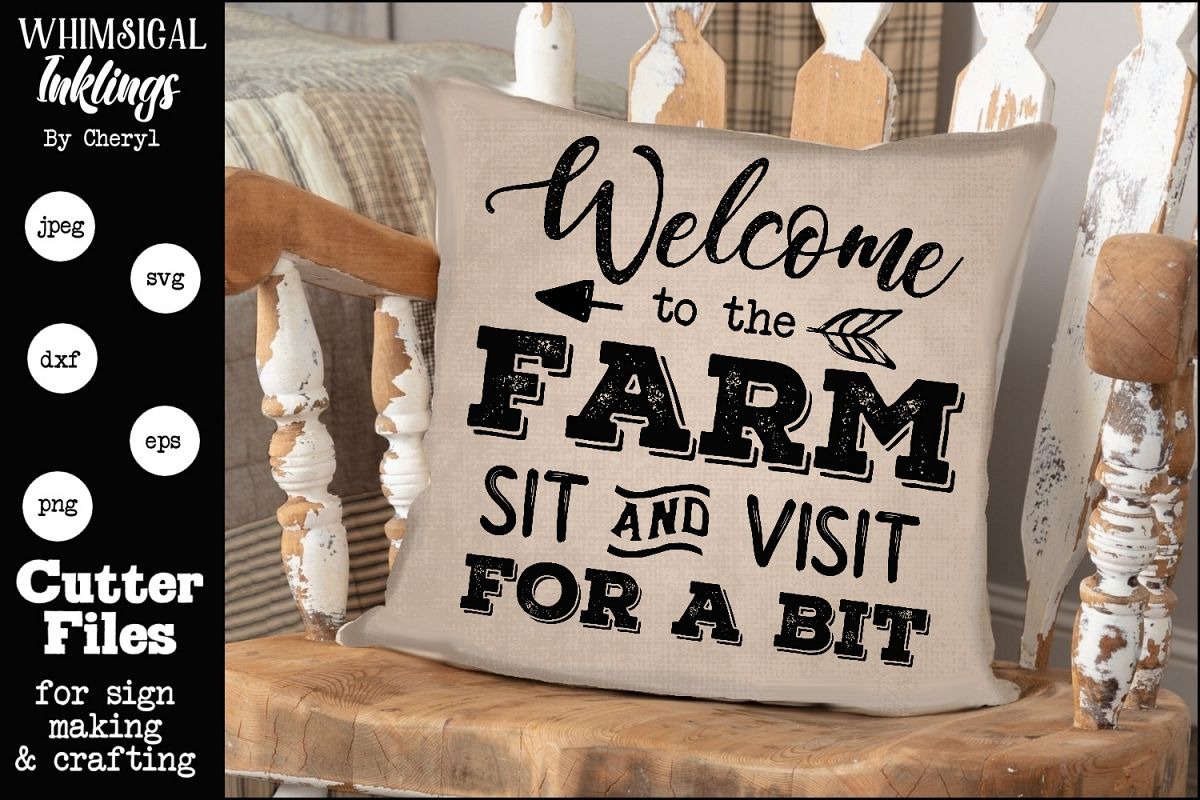 Download Welcome To The Farm 3 Svg