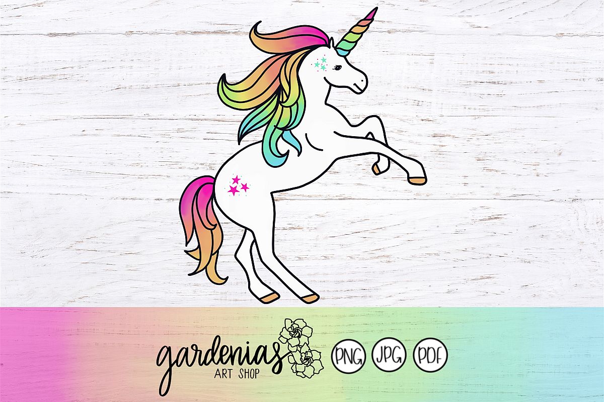 Unicorn Clip Art example image 1