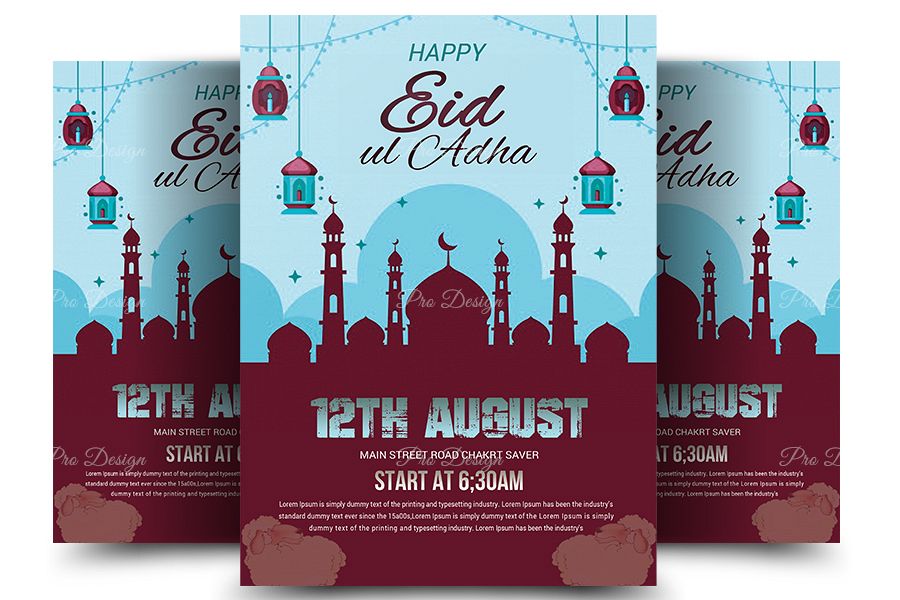 Eid ul Azha Flyer example image 1