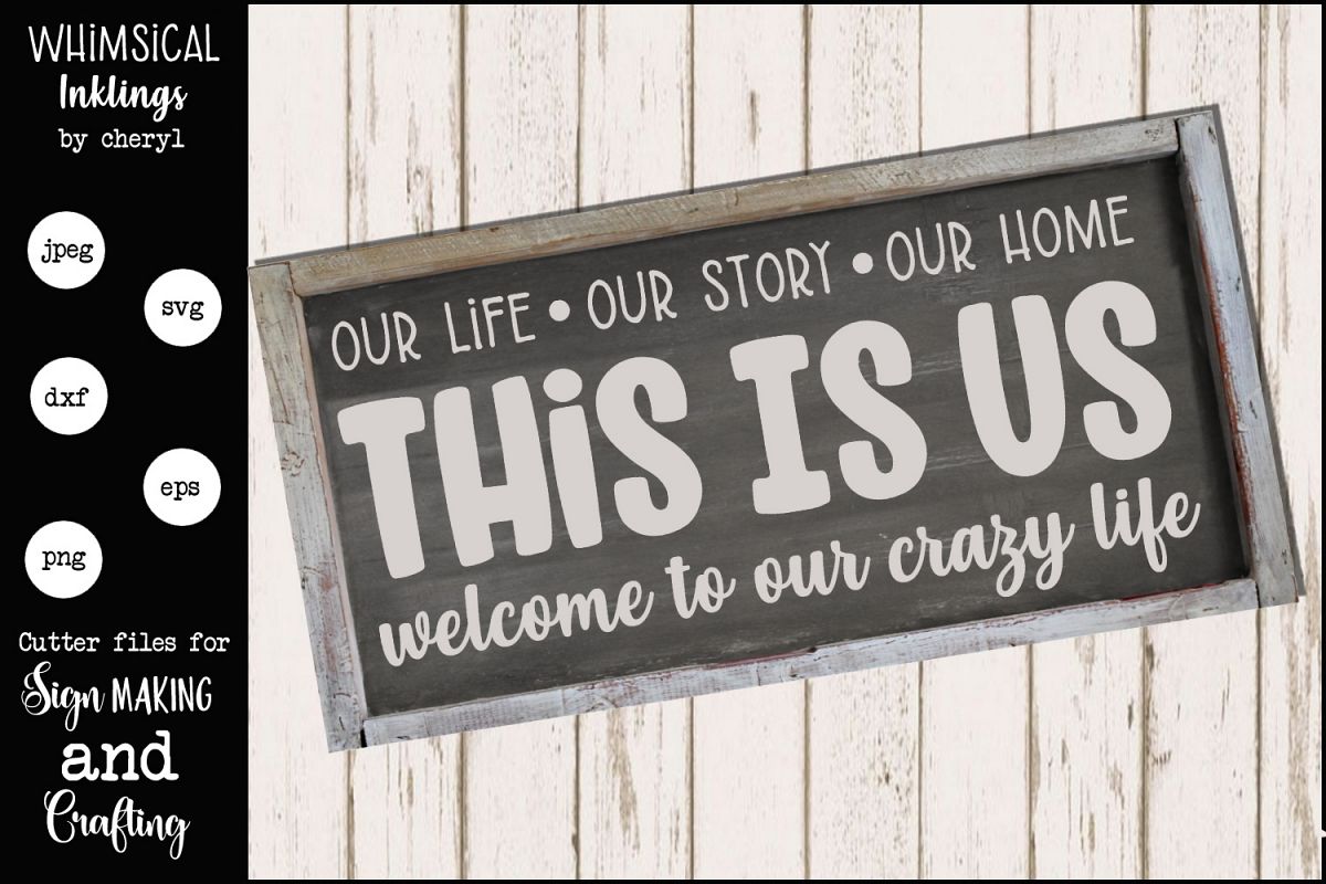 Our Crazy Life SVG example image 1