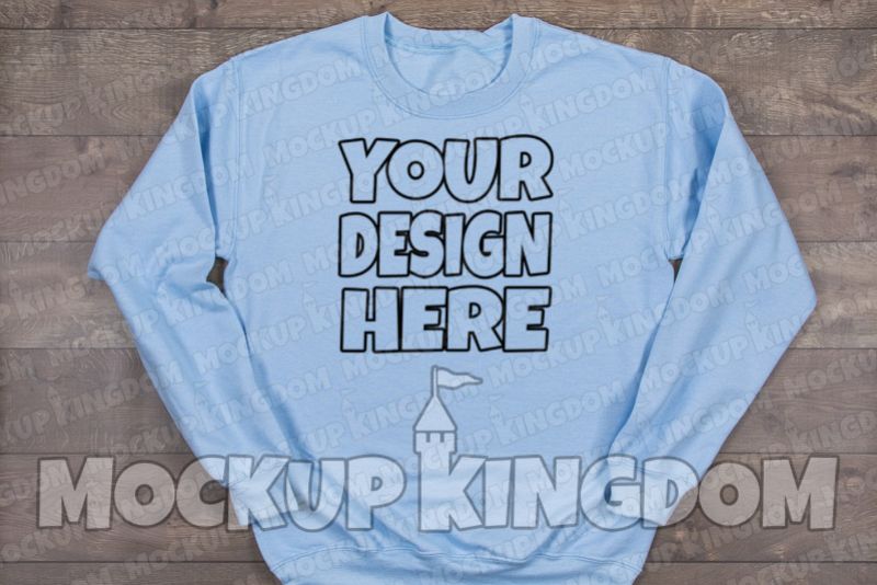 Unisex Crew Neck Sweatshirt Mockup example image 1