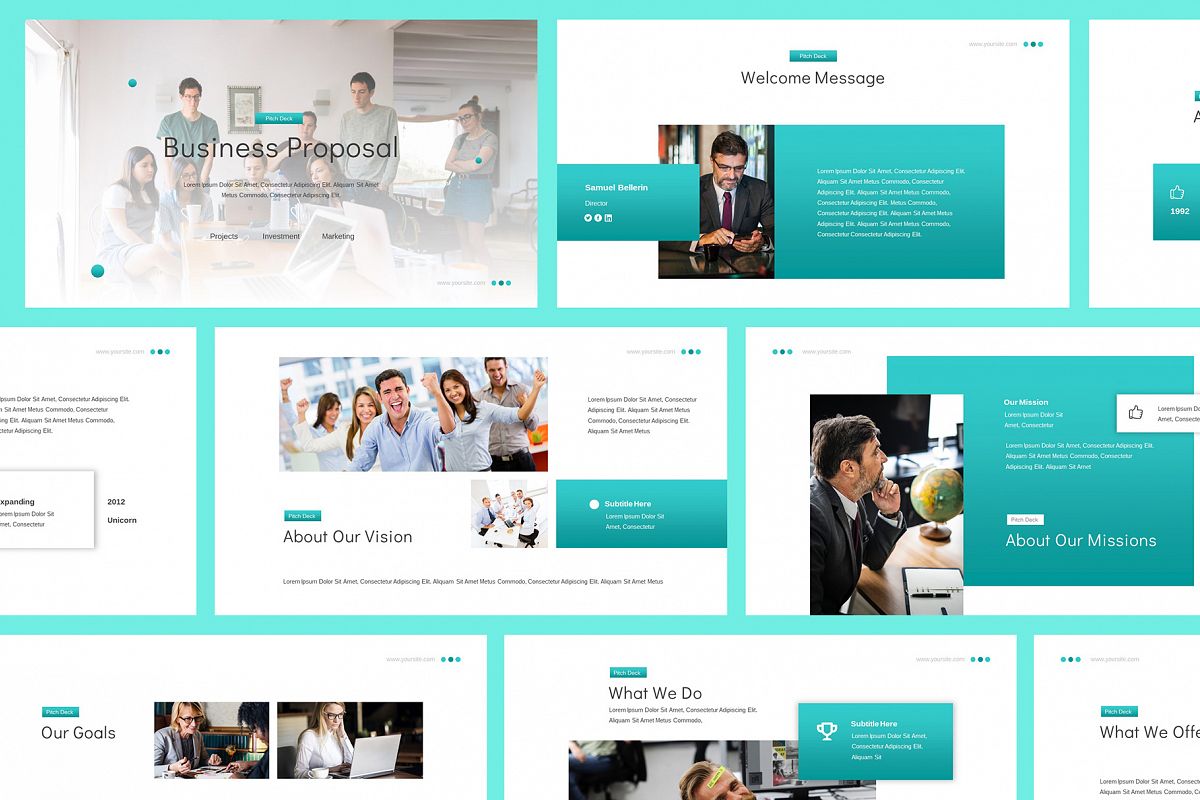 Business Proposal Powerpoint example image 1