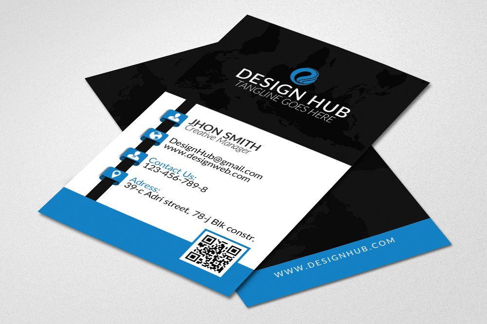 Vertical Business Card example image 1