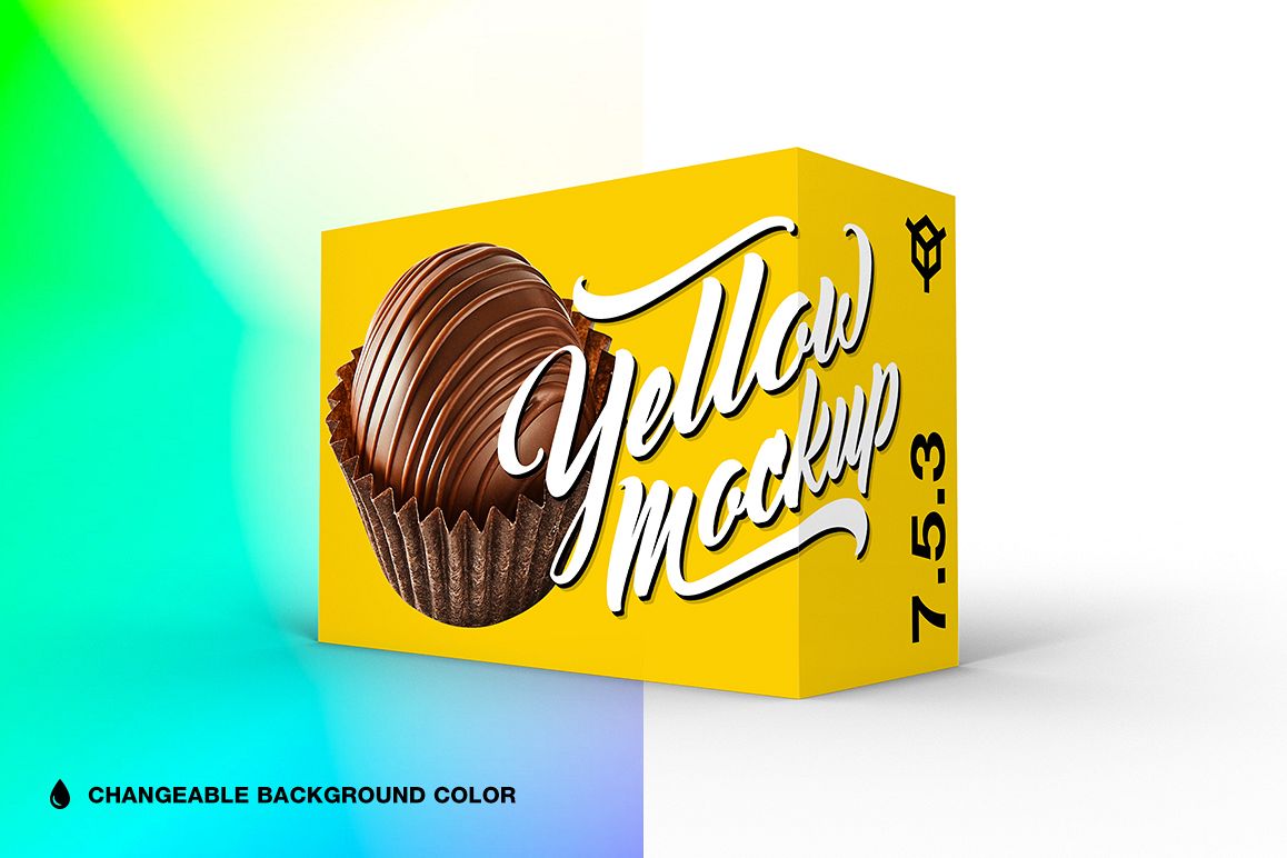 7.5.3 Simple 3D Box Mockup PSD example image 1