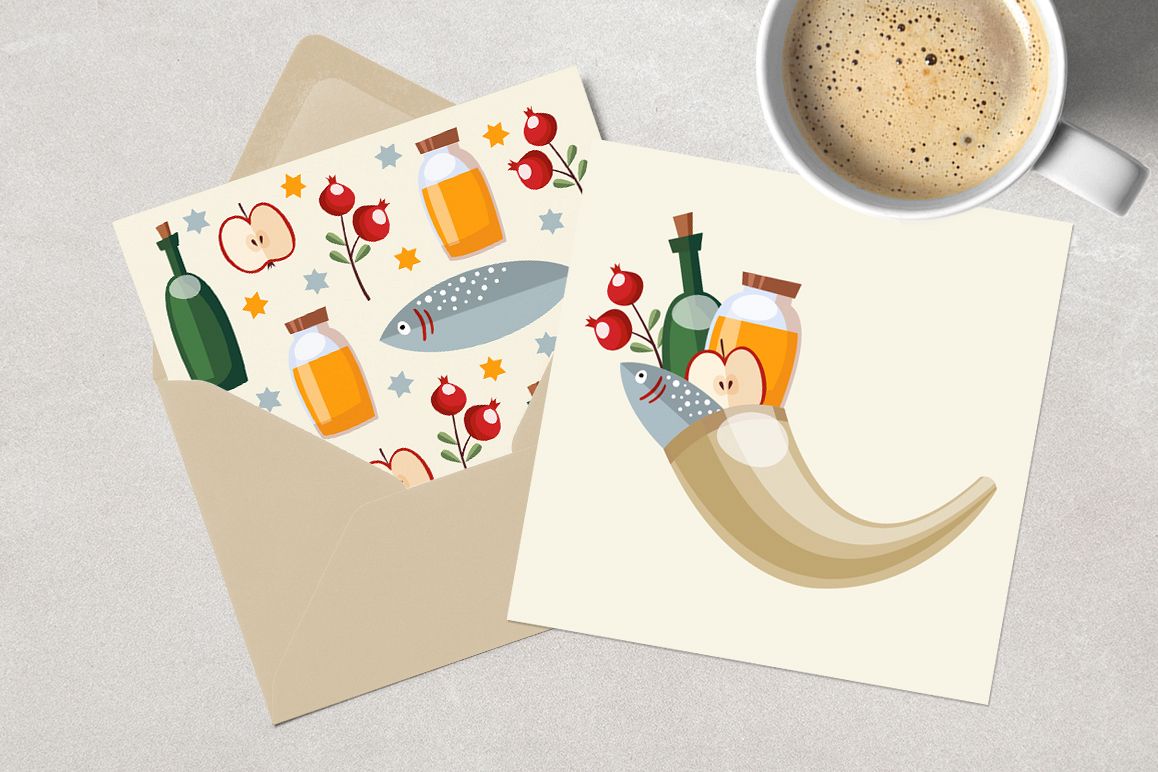 Rosh Hashanah cards example image 1