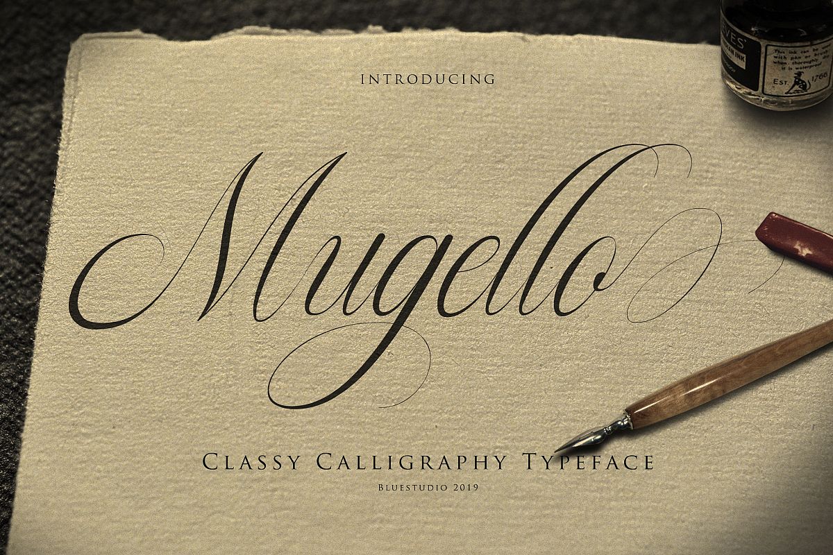 Mugello // Classy Calligraphy example image 1
